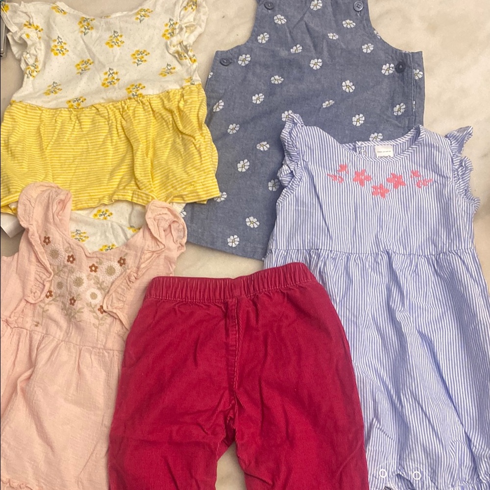 Carter's Kids One Pieces - Yellow, Blue, Pink, Red